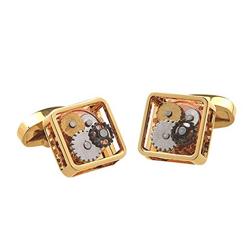 Gemelos Cuadrados Reloj Movimiento Forma Gemelos para San Valentín Festival Cumpleaños Aniversario Regalo de graduación Diseño clásico Combina con tu Traje Gemelos Cuadrados Reloj Movimiento Forma Gemelos para San Valentín Festival Cumpleaños Aniversario Regalo de graduación Diseño clásico Combina con tu Traje