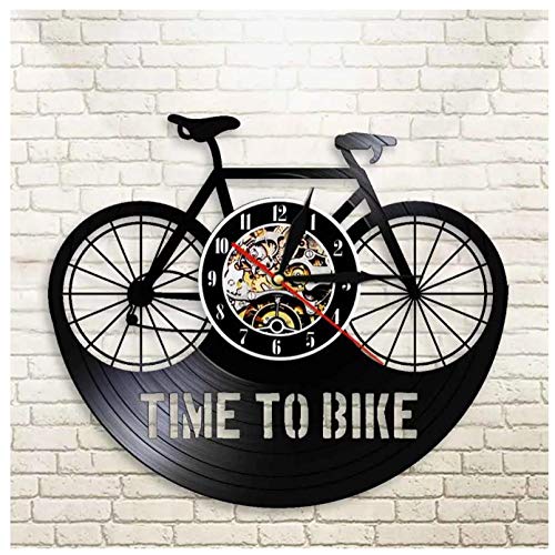 Generic Brands Disco de Vinilo Reloj de Pared Bicicleta Bici CD Record Clock Negro Hollow Record De Vinilo Reloj De Pared Estilo Antiguo Que Cuelga Reloj para Hogar Decoración 12 Pulgadas Generic Brands Disco de Vinilo Reloj de Pared Bicicleta Bici CD Record Clock Negro Hollow Record De Vinilo Reloj De Pared Estilo Antiguo Que Cuelga Reloj para Hogar Decoración 12 Pulgadas
