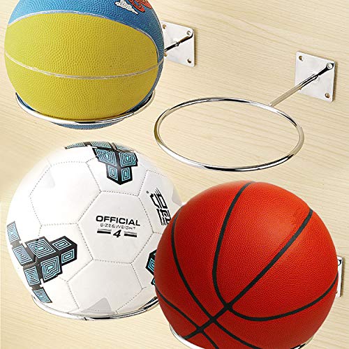 Generic Brands Soporte de Pared para balones de Baloncesto Estable y Resistente al Desgaste para el Almacenamiento en Estadio