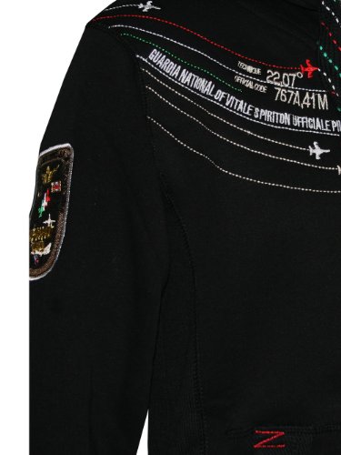 Geographical Norway Faero Sudadera con capucha y cremallera, para hombre negro M Geographical Norway Faero Sudadera con capucha y cremallera, para hombre negro M
