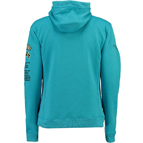 Geographical Norway Sudadera DE Hombre GYMCLASS Turquesa M