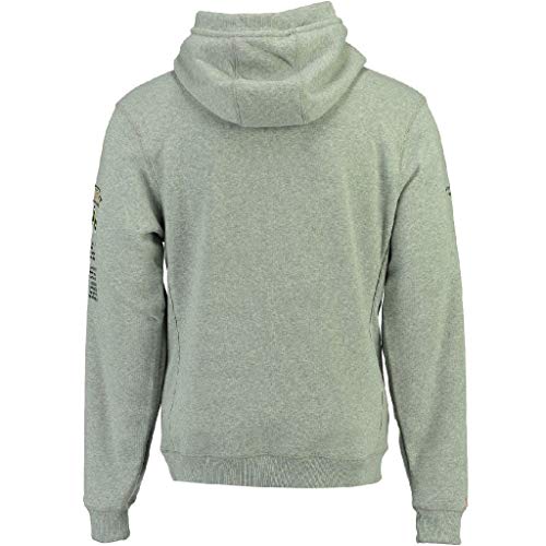 Geographical Norway Sudadera GYMCLASS DE Hombre Gris Melange Talla L