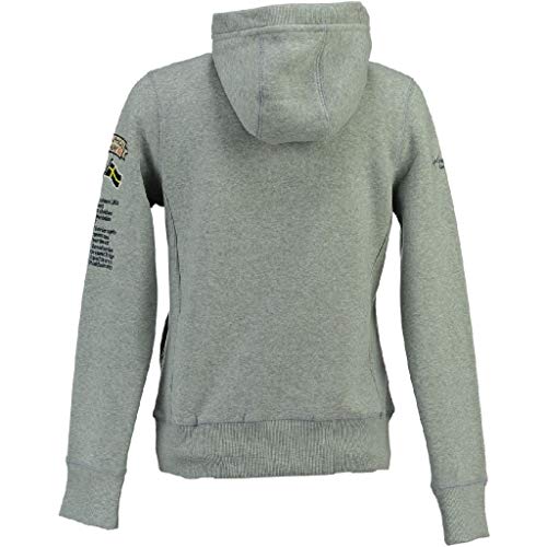 Geographical Norway Sudadera GYMCLASS DE Mujer Gris Melange Talla L