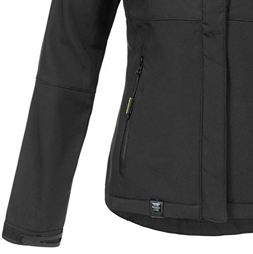 Geographical Norway Touna B - Chaqueta de tejido softshell con capucha para mujer Negro XL