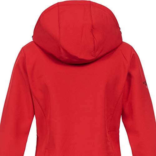 Geographical Norway Touna B - Chaqueta de tejido softshell con capucha para mujer rojo L Geographical Norway Touna B - Chaqueta de tejido softshell con capucha para mujer rojo L