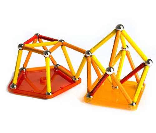 Geomag Classic Color Construcciones magnéticas y juegos educativos, 64 piezas (262), Multicolor