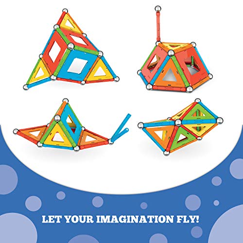 Geomag Confetti Construcciones magnéticas y juegos educativos, 50 piezas (352), Multicolor