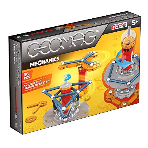 Geomag Mechanics Juego de construcción de 86 piezas (721), Multicolor