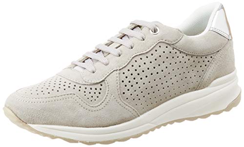 Geox D AIRELL B, Zapatillas Mujer, Gris (Lt Grey C1010), 37 EU Geox D AIRELL B, Zapatillas Mujer, Gris (Lt Grey C1010), 37 EU