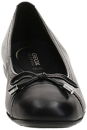 Geox D ANNYTAH D, Bailarinas Mujer, Negro (Black C9997), 39 EU