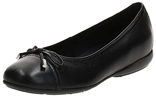 Geox D ANNYTAH D, Bailarinas Mujer, Negro (Black C9997), 39 EU