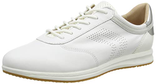 Geox D Avery C, Zapatillas Mujer, Blanco (White C1000), 39 EU