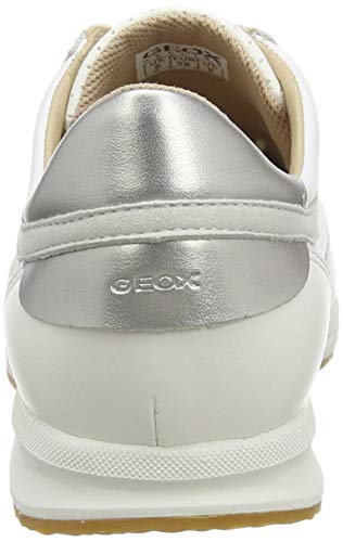 Geox D Avery C, Zapatillas Mujer, Blanco (White C1000), 39 EU Geox D Avery C, Zapatillas Mujer, Blanco (White C1000), 39 EU