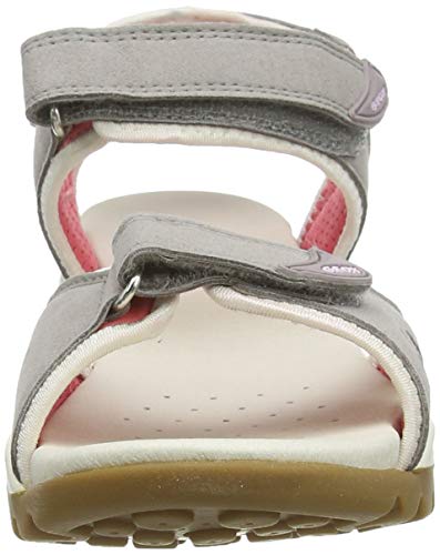 Geox D Borealis A, Sandalia con Pulsera para Mujer, Gris (Lt Grey C1010), 40 EU Geox D Borealis A, Sandalia con Pulsera para Mujer, Gris (Lt Grey C1010), 40 EU