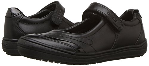 Geox J HADRIEL Girl C, Bailarinas con Correa de Tobillo Niñas, Negro (Black C9999), 32