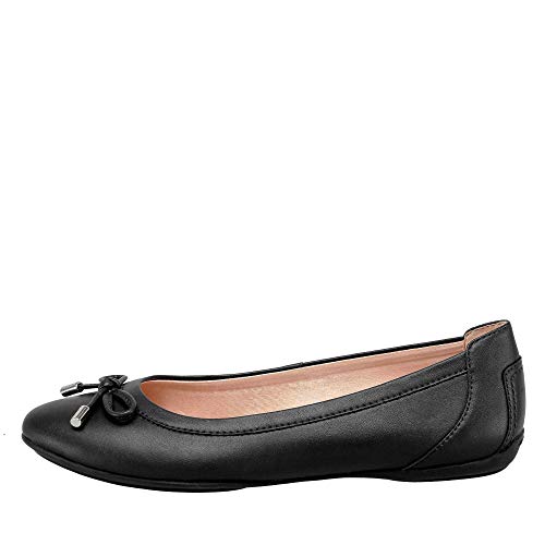 Geox Mujer Bailarinas Charlene,señora Bailarinas clásicas,Planos,Planos,Zapatos del Verano,Elegante,en Lazo,Removable Insole,Schwarz,39 EU/6 UK Geox Mujer Bailarinas Charlene,señora Bailarinas clásicas,Planos,Planos,Zapatos del Verano,Elegante,en Lazo,Removable Insole,Schwarz,39 EU/6 UK