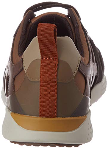 GEOX U SNAKE.2 B COFFEE/DK COFFEE Men's Trainers Low-Top Trainers size 45(EU) GEOX U SNAKE.2 B COFFEE/DK COFFEE Men's Trainers Low-Top Trainers size 45(EU)