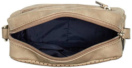 GERRY WEBERTeam Spirit Shoulder Bag H, S - Bolsa de Hombro Mujer, color Gris, talla 21x6x15 cm (B x H x T)