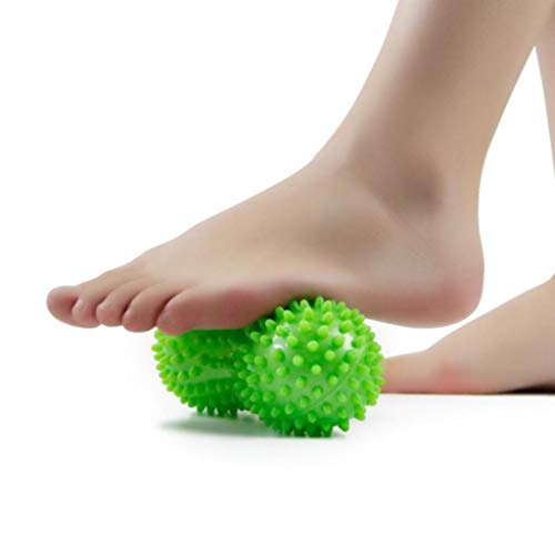 Geshiglobal - 1 pieza de pelota de masaje para deportes al aire libre, para aliviar el estrés, color al azar Geshiglobal - 1 pieza de pelota de masaje para deportes al aire libre, para aliviar el estrés, color al azar