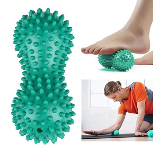 Geshiglobal - 1 pieza de pelota de masaje para deportes al aire libre, para aliviar el estrés, color al azar Geshiglobal - 1 pieza de pelota de masaje para deportes al aire libre, para aliviar el estrés, color al azar