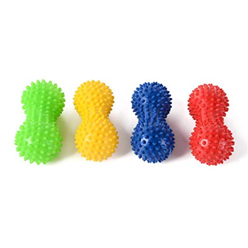 Geshiglobal - 1 pieza de pelota de masaje para deportes al aire libre, para aliviar el estrés, color al azar Geshiglobal - 1 pieza de pelota de masaje para deportes al aire libre, para aliviar el estrés, color al azar