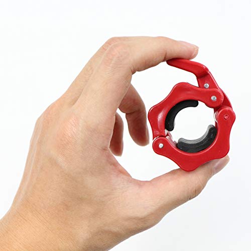 gexu Collares para Barra Abrazaderas Sujetadores para Mancuernas de 25 mm Antideslizante de Liberación Rápida para Entrenamiento de Levantamiento de Pesas Accesorios de Entrenamiento Físico. gexu Collares para Barra Abrazaderas Sujetadores para Mancuernas de 25 mm Antideslizante de Liberación Rápida para Entrenamiento de Levantamiento de Pesas Accesorios de Entrenamiento Físico.