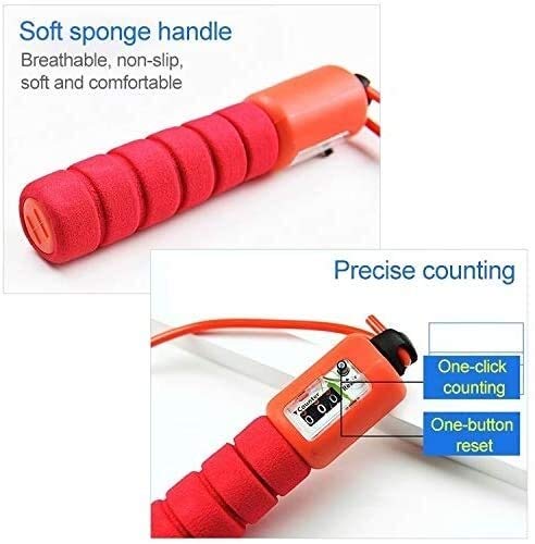 GEZHU Cuerdas for Saltar con Contador Fitness Deportivo Ajustable Velocidad de conteo rápido Salto Saltar Saltar la Cuerda de Alambre (Verde) Práctico Equipo de Gimnasia en el hogar. (Color : Blue) GEZHU Cuerdas for Saltar con Contador Fitness Deportivo Ajustable Velocidad de conteo rápido Salto Saltar Saltar la Cuerda de Alambre (Verde) Práctico Equipo de Gimnasia en el hogar. (Color : Blue)