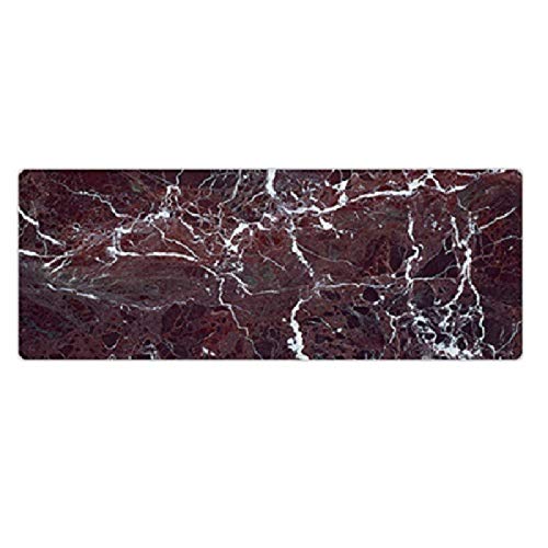 GFHDFHDFJS Alfombrilla De Ratón Grande,Brown Marbling Print Gaming Keyboard Mat, Comfortable Ultra-Smooth Waterproof Anti-Fray Personalized Gaming Keyboard Mat Extended For Computer and Desk,500X