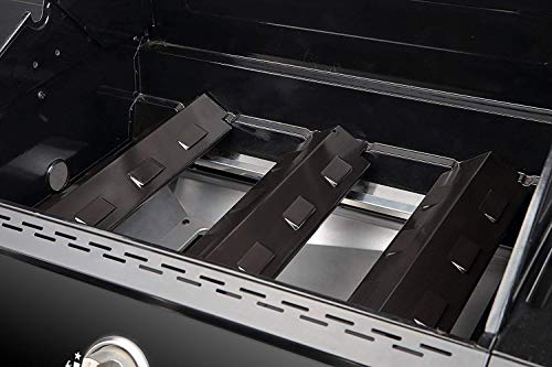 GFTIME 98531 37.14 cm x 10.79 cm Placa de Calor Barbacoa de Gas Piezas de Repuesto para Kenmore Thermos, Master Forge, Savor Pro Y Otros Parrilla Barbacoa Acero de Porcelana BBQ Reemplazo (3 Pack) GFTIME 98531 37.14 cm x 10.79 cm Placa de Calor Barbacoa de Gas Piezas de Repuesto para Kenmore Thermos, Master Forge, Savor Pro Y Otros Parrilla Barbacoa Acero de Porcelana BBQ Reemplazo (3 Pack)