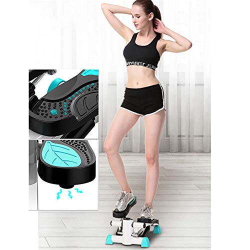 GFYWZ Mini Stepper Twist Stair Stepper Fitness Cardio Exercise Trainer para Entrenamiento En Interiores,Azul GFYWZ Mini Stepper Twist Stair Stepper Fitness Cardio Exercise Trainer para Entrenamiento En Interiores,Azul