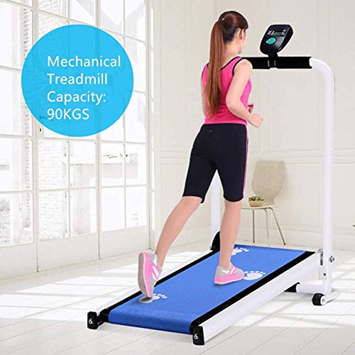 GGCL Mini Cinta de Correr Inicio Caminar máquina caminadora eléctrica del hogar Muy Tapiz rodante motorizado máquina Corriente Fitness Equipment Cinta de Correr Plegable