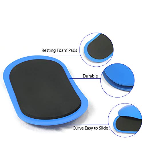 GGPOWER Sliders de Ejercicio Fitness Abdominales para Abs Entrenamiento Discos Deslizantes Gliding Discs GGPOWER Sliders de Ejercicio Fitness Abdominales para Abs Entrenamiento Discos Deslizantes Gliding Discs