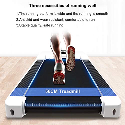 GGXX Cinta De Correr EléCtrica Plegable para El Hogar, PequeñA Oficina Caminadora Bluetooth Equipo Fitness Ultrafino Silencioso 1~10 Km Velocidad Ajustable Pantalla LCD