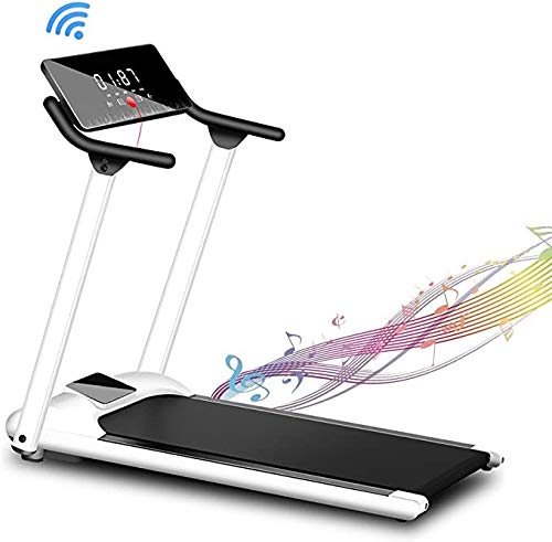 GGXX Cinta De Correr EléCtrica Plegable para El Hogar, PequeñA Oficina Caminadora Bluetooth Equipo Fitness Ultrafino Silencioso 1~10 Km Velocidad Ajustable Pantalla LCD GGXX Cinta De Correr EléCtrica Plegable para El Hogar, PequeñA Oficina Caminadora Bluetooth Equipo Fitness Ultrafino Silencioso 1~10 Km Velocidad Ajustable Pantalla LCD