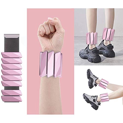 GHH 2 Piezas Pesas Tobillo Lastres de muñecas para Hombres y Mujeres, Ejercicio Ajustable Correa de Tobillo para Ejercicio, Ejercicio, Caminar, Footing, Gimnasia, Aeróbic,Rosado GHH 2 Piezas Pesas Tobillo Lastres de muñecas para Hombres y Mujeres, Ejercicio Ajustable Correa de Tobillo para Ejercicio, Ejercicio, Caminar, Footing, Gimnasia, Aeróbic,Rosado