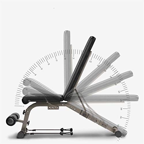 GHKT Junta Supina Home Ejercicio Gimnasio Entrenamiento Banco Peso Ajustable Banco para Hombres y Mujeres Equipo de Ejercicio (Color : Black, Size : 153.8x40cm) GHKT Junta Supina Home Ejercicio Gimnasio Entrenamiento Banco Peso Ajustable Banco para Hombres y Mujeres Equipo de Ejercicio (Color : Black, Size : 153.8x40cm)