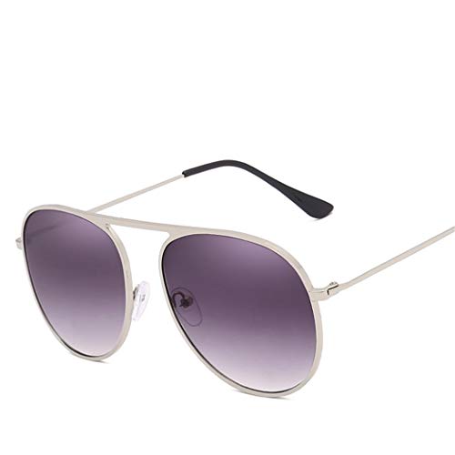 GHVJHBJBH Gafas de Sol Classic Mujer PC Lentes Gafas de Sol Summer Wrap Marco de Metal Reflectante Gafas de Mujer Mujer Candy Colors Gafas UV400 Venta al por Mayor