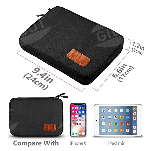 Gibot Electrónico Organizador de Cable Accesorios Electrónicos Portable Bolsa de para Cables Gibot Electrónico Organizador de Cable Accesorios Electrónicos Portable Bolsa de para Cables
