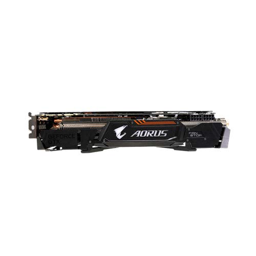 GIGABYTE AORUS GTX 1080 Ti 11Gb - Tarjeta gráfica (NVIDIA, GeForce GTX 1080 Ti 11Gb, 1708 MHz, 2-Way SLI)