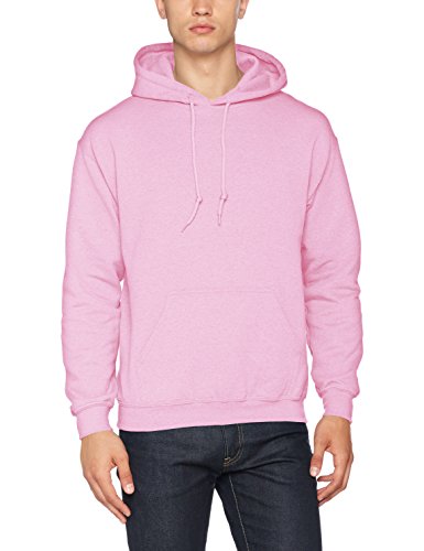 Gildan Heavyweight Hooded Sweatshirt Sudadera con Capucha, Rosa (Light Pink), S para Hombre Gildan Heavyweight Hooded Sweatshirt Sudadera con Capucha, Rosa (Light Pink), S para Hombre