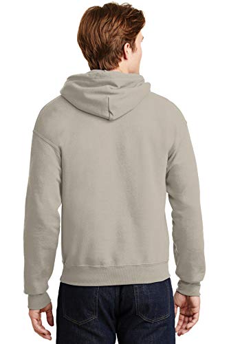 Gildan - Sudadera con capucha para hombre arena Large