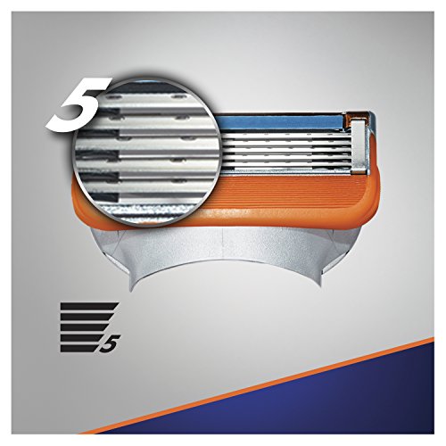 Gillette Fusion 5 Cuchillas de Afeitar Hombre, Paquete de 16 Cuchillas de Recambio Gillette Fusion 5 Cuchillas de Afeitar Hombre, Paquete de 16 Cuchillas de Recambio