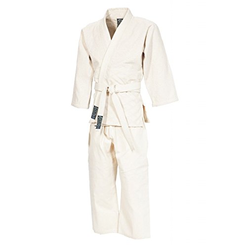 GIMER 11/002 Judo-gi con cinturón, 11/002, Bianco