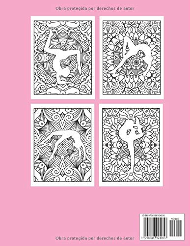 Gimnasia Coloración Mandala: Libro Para Colorear Mandala Gimnasia | Libro De Gimnasia Para Mujeres | Idea De Regalo Para Niños Y Adolescentes | ... - Gimnasia Ritmica | Coloración Antiestrés.