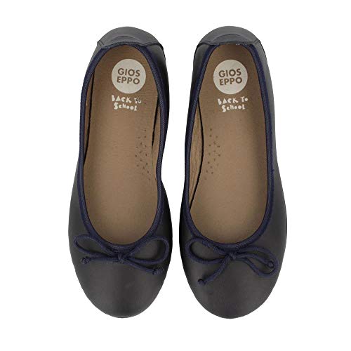 Gioseppo Voltaire, Bailarinas con Punta Cerrada para NiƱas, Azul Marino, 28 EU Gioseppo Voltaire, Bailarinas con Punta Cerrada para NiƱas, Azul Marino, 28 EU