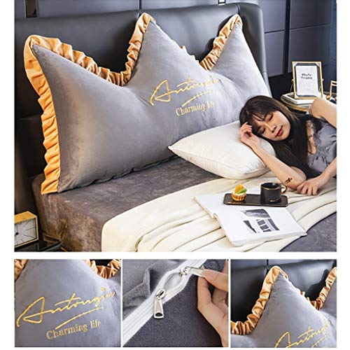 GJ Colchoneta Lado De La Cama, Almohadas Lectura, Cojín del Sofá Cama, Terciopelo Tatami Cojín Ayuda De La Cintura Cristal, Desmontable, Fácil De Limpiar (Color : B, Size : 120×20×70cm) GJ Colchoneta Lado De La Cama, Almohadas Lectura, Cojín del Sofá Cama, Terciopelo Tatami Cojín Ayuda De La Cintura Cristal, Desmontable, Fácil De Limpiar (Color : B, Size : 120×20×70cm)