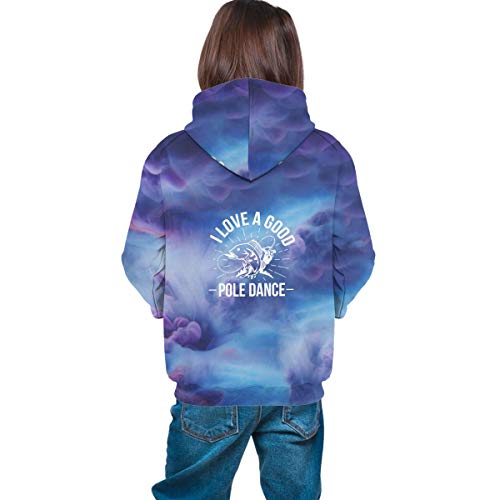gjhj I Love A Good Pole Dance Hip-Hop Sudaderas de Invierno Otoño Tops para Adolescentes Niñas Niños Negro Negro S gjhj I Love A Good Pole Dance Hip-Hop Sudaderas de Invierno Otoño Tops para Adolescentes Niñas Niños Negro Negro S