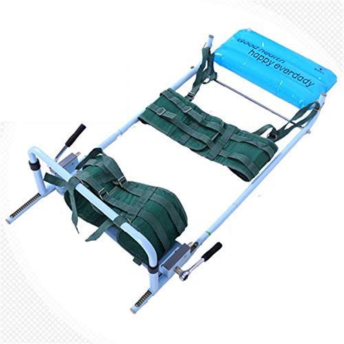 GJNWRQCY Cama de tracción Lumbar, Dispositivo de Estiramiento de extensión de Columna Cervical para Uso doméstico para aliviar la espondilosis Lumbar y de Cuello