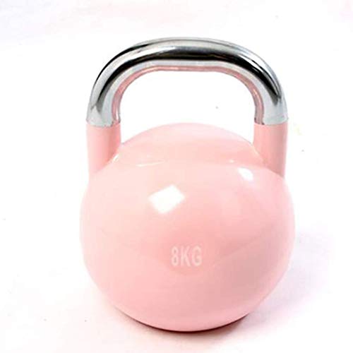 GJX Pesa Rusa Fuerza de Entrenamiento Fitness Equipo de Fitness Hierro Fundido Kettlebell Peso Recubierto Kettlebell Core Deporte Competición Kettlebells Pintura de Acero de Kettlebells, 8kg GJX Pesa Rusa Fuerza de Entrenamiento Fitness Equipo de Fitness Hierro Fundido Kettlebell Peso Recubierto Kettlebell Core Deporte Competición Kettlebells Pintura de Acero de Kettlebells, 8kg