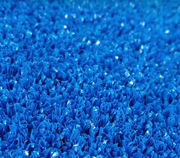 GleeGrass Césped Artificial Color Azul Altura 8mm (+/- 5%) 9,95€/m2 (Ancho 1 x Largo 5 Metros)